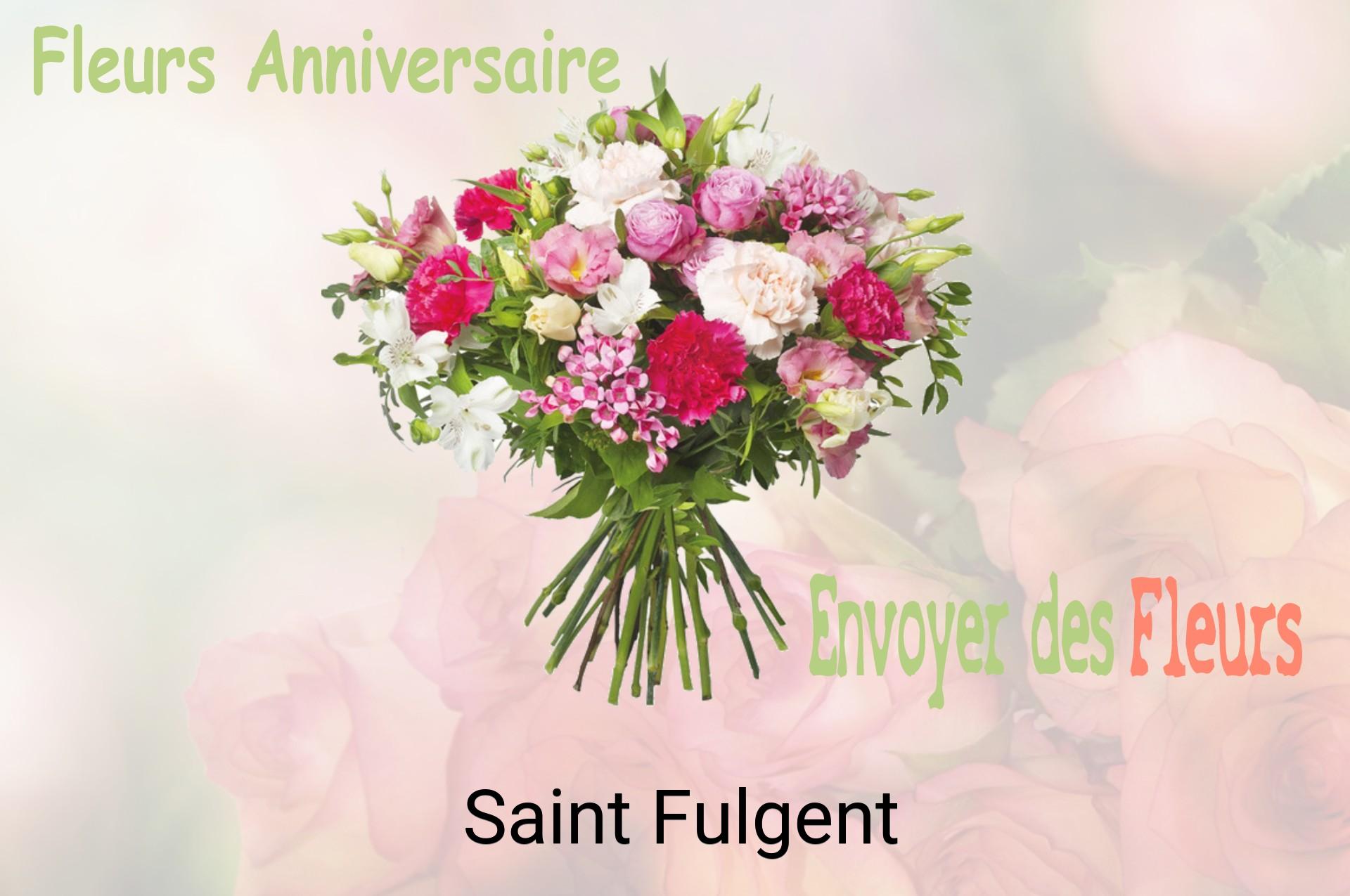 Bouquet de fleurs d’anniversaire livré à Saint-Fulgent